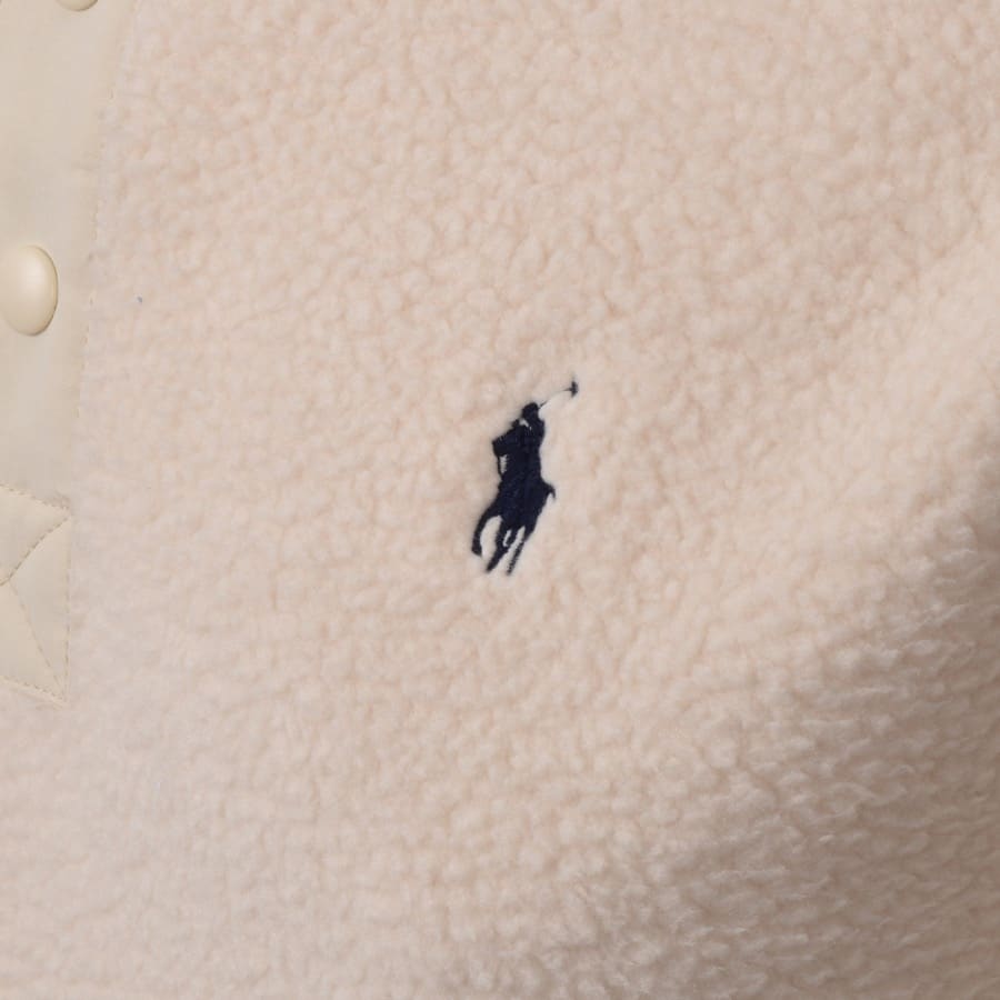 Alternative Image for ProductRalph Lauren Sherpa Sweatshirt Cream3